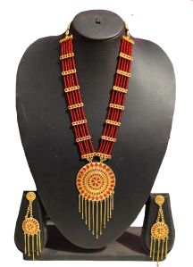 assamese traditional jewellery moti set