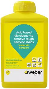 saint gobain weberklin ceraplus tile cleaner