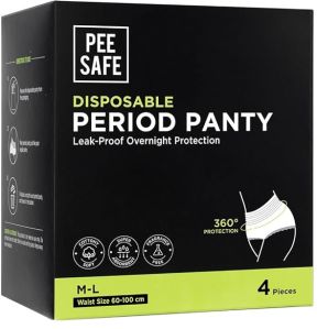 Pee Safe Disposable Period Panty (M-L) 4N