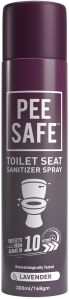 Pee Safe Toilet Seat Sanitizer Spray (Lavender) - 300 ML