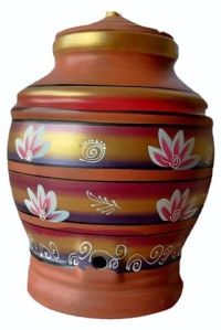 Clay Painted Water Pot