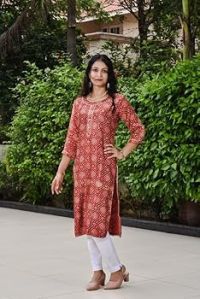 Bandhani Kurti