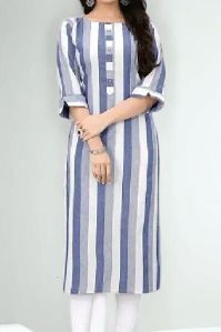 Fancy Striped Kurti