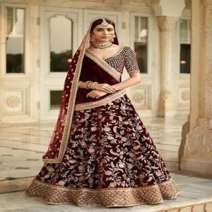 Heavy Work Bridal Lehenga Choli