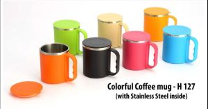 colourful coffee mug