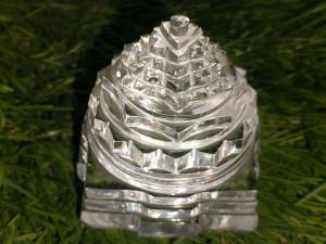 Clear quartz Shree yantra