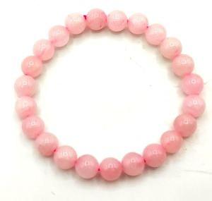 Rose Quartz Crystals Bracelet