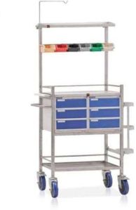 Hospital Crash Cart Trolley