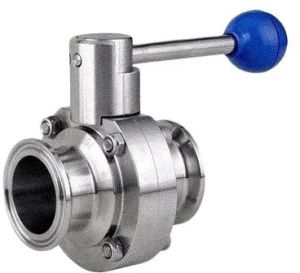 Stainless Steel Dairy Butterfly Valve