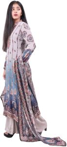 Ladies Designer Satin Kurti Set