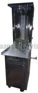 2 Burner Gas Shawarma Machine