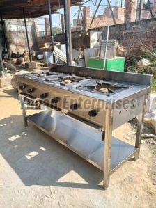 Commercial 3 Burner Gas Range