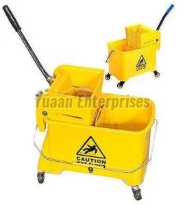 Single Bucket Wringer Trolley