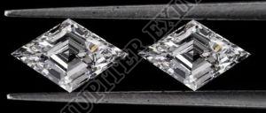Lozenge Cut Lab Grown Diamonds