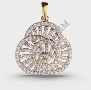 Party Wear Diamond Pendant