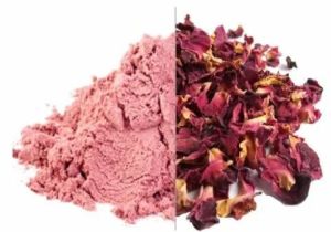 Dried Red Rose Petals Powder