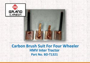 Self Starter Carbon Brush Suit For HMV Inter Tractor