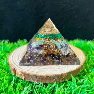 Gemstone Orgone Pyramid