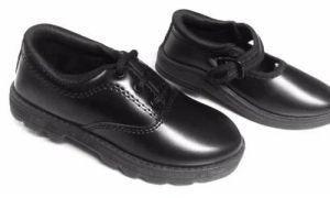 Black Kids School Shoes