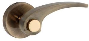 Curv Brass Rose Handle