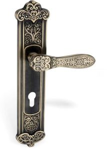 Flora Brass Mortise Handle