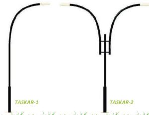 Aluminium Garden Poles