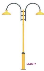 Aluminium Solar Poles