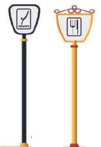 Signage Poles