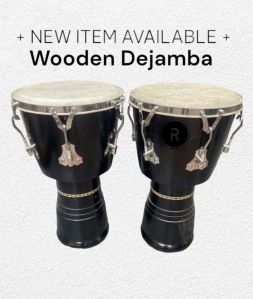 Rmze RDJM-248 Percussion Wooden Dejamba Drum