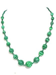 Malachite Beaded Necklace