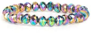 Multicolour Crystal Glitter Unisex Bracelet