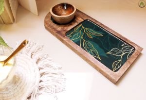 Platter With Bowl