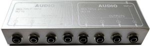 M J-10 Multiple Jack 1 to 4 Channel Dual Splitter