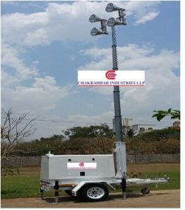 Portable lighting tower