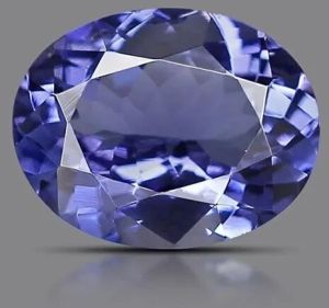 Oval Blue Polished Diamond