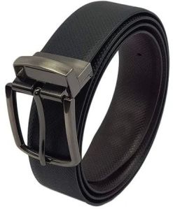 Mens Black Leather Belt