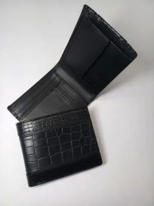 Mens Foldable Leather Wallet