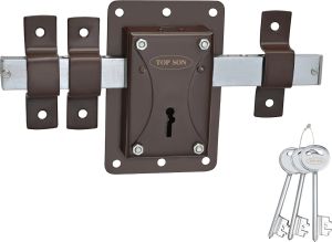 iron 10 chal door lock