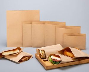 Brown Paper Food Bag