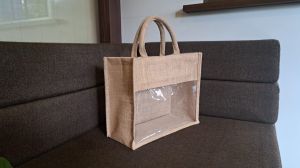 Natural Jute Window Bag