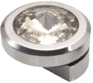 Aluminum Diamond Round Mirror Cap