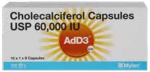 Cholecalciferol 60000 I.U.