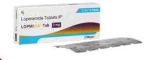 Loperamide Tablets IP 2mg