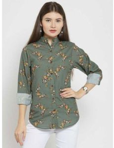 Ladies Printed Casual Shirt