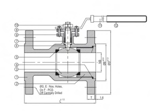 Single Piece Ball Valves