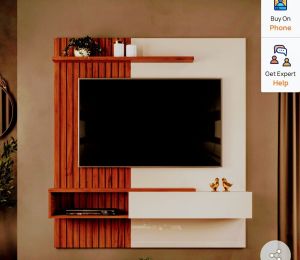 Wooden LED TV Panel