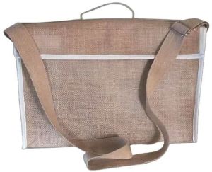 Canvas Jute Laptop Bag