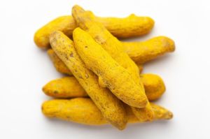 dry turmeric finger