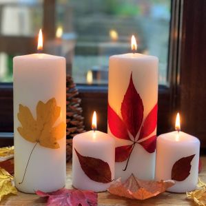 Decorative Pillar Candles