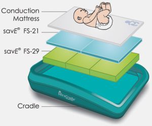 Miracradle neonate cooler